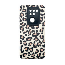 Чохол накладка Animal Case Xiaomi Redmi Note 9 Рожевий Леопард