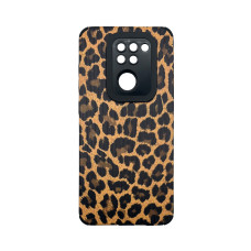 Чохол накладка Animal Case Xiaomi Redmi Note 9 Коричневий Леопард