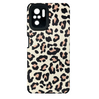 Чехол накладка Animal Case Xiaomi Redmi Note 10 / 10s / Poco M5s Розовый Леопард