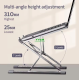 Настольная складная подставка для ноутбука Laptop Stand N8 18inch Aluminum (18*28см)