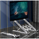 Настільна підставка складна для ноутбука Laptop Stand 18inch Aluminum (24*25см)
