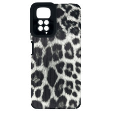 Чехол накладка Animal Case Xiaomi Redmi Note 11 / 11s 4G Серый Леопард