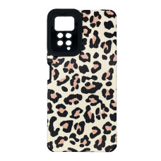 Чехол накладка Animal Case Xiaomi Redmi Note 11 Pro / Note 12 Pro 4G / Poco X4 NFC Розовый Леопард