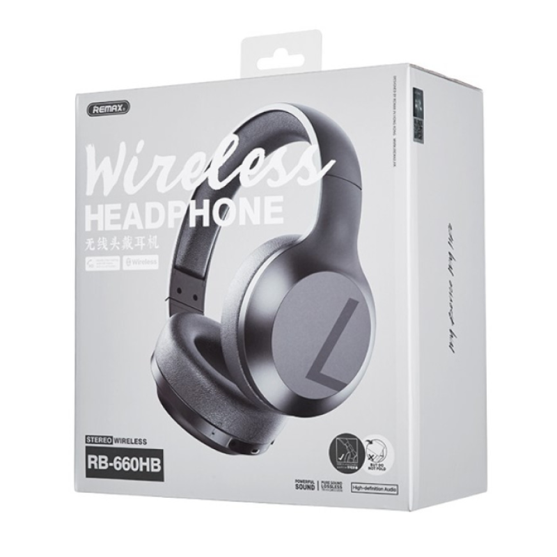 Навушники Bluetooth Remax RB-660HB Black