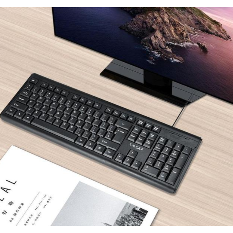 Клавиатура проводная TWolf T15