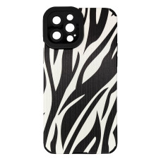 Чехол накладка Animal Case iPhone 12 Pro Зебра
