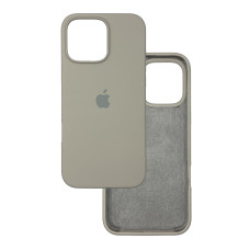 Чехол Silicone Case iPhone 16 Pro Max Серый (Stone)