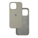 Чехол Silicone Case iPhone 16 Pro Max Серый (Stone)