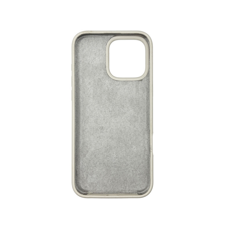Чехол Silicone Case iPhone 16 Pro Max Серый (Pebble)