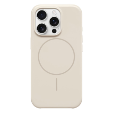 Чехол накладка MagSafe Silicone Case iPhone 16 Pro Max Бежевый (Antique White)