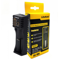 Універсальний зарядний пристрій LiitoKala Lii-100 (14500, 16340, 18650, 26650, USB)