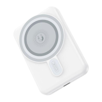 Power Bank XO PR264 Magnetic 15W wireless charging+PD20W with a holder 10000mAh White
