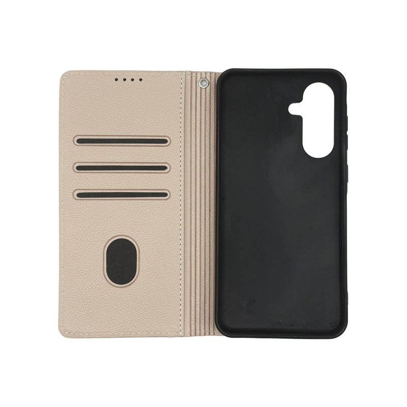 Чехол книжка Deluxe Samsung A36 / A56 Пудра