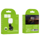 Портативный видеосвет Hoco K28 Beauty mini з кліпсою 200mAh, 2700–6500K (11,5*4,5*3,1 см)