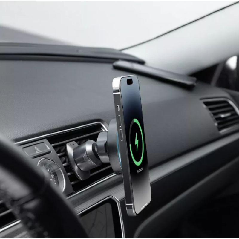 Автомобильный держатель с беспроводным ЗП Proove Light Circle 15W
