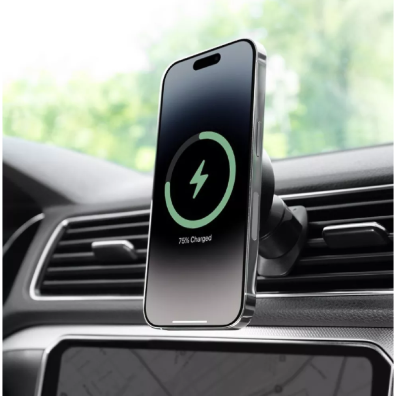 Автомобильный держатель с беспроводным ЗП Proove Light Circle 15W