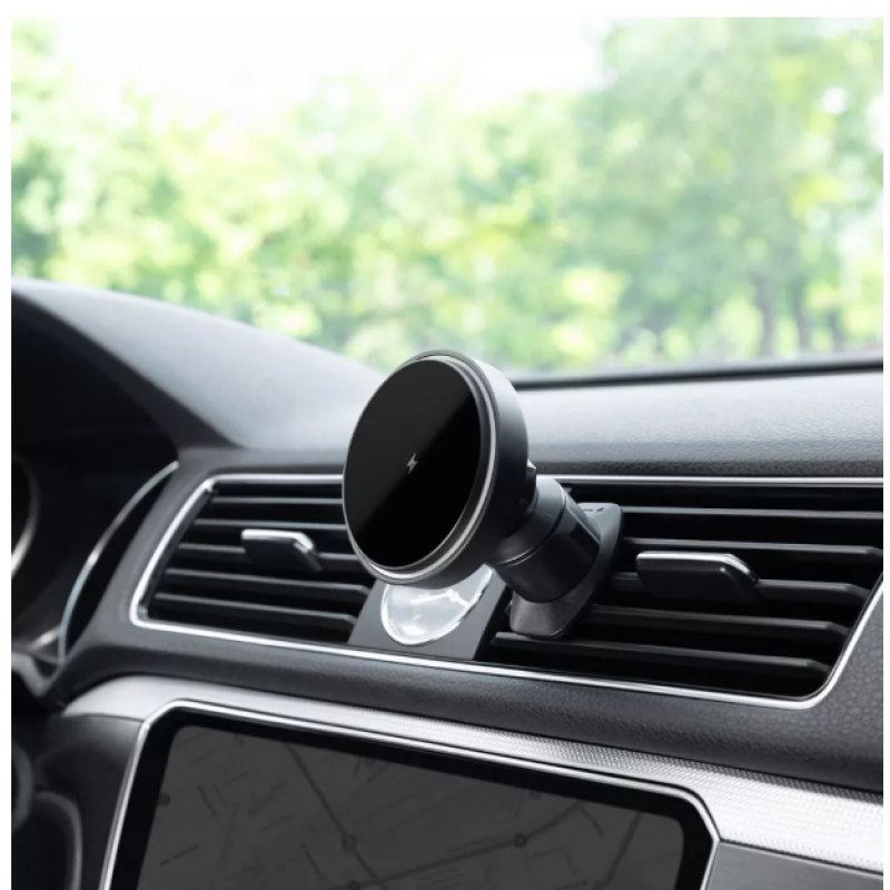 Автомобильный держатель с беспроводным ЗП Proove Light Circle 15W