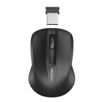 Миша дитяча бездротова Meetion MiniGO Black