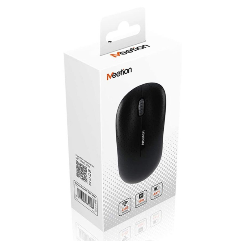 Миша бездротова Meetion R545 Чорна