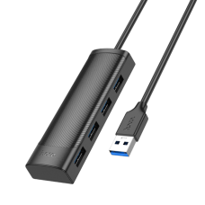 USB HUB Hoco HB41 Easy safety 4-in-1 (USB to USB3.0*4) 1.2m