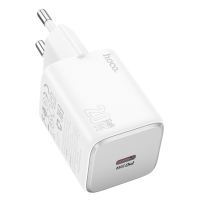 Мережевий адаптер Hoco N40 Mighty PD20W Білий