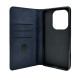 Чехол книжка Business leather Xiaomi Redmi Note 13 Pro 4G / Note 14S Синий