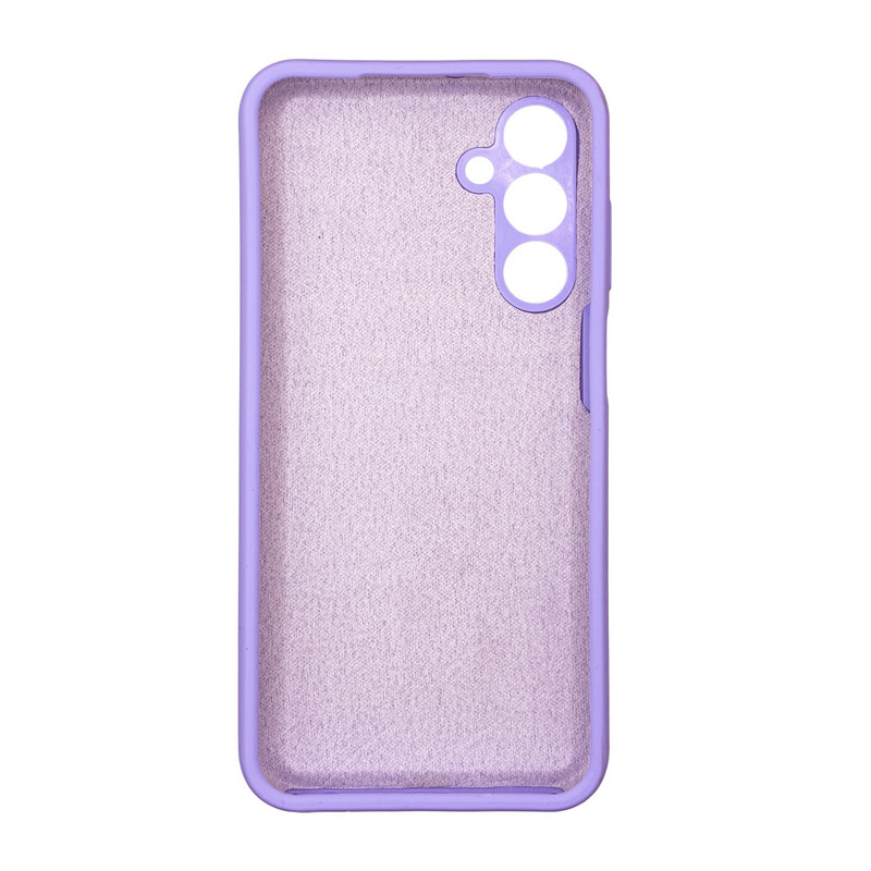 Чохол накладка Silicone Cover Soft Touch ЗК Samsung A05s Лаванда