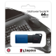 USB Flash Kingston Exodia 64Gb 3.2 черно-синий