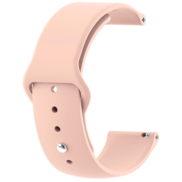 Ремешок Amazfit/Samsung silicone 20mm пудра