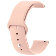 Ремешок Amazfit/Samsung silicone 20mm пудра