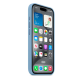 Чехол Silicone Case Original with MagSafe с анимацией iPhone 15 Pro Синий (Winter Blue)