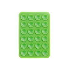 Держатель-присоска для мобильного телефона Sticker Side Silicone Green