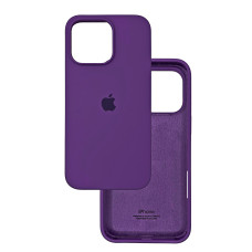 Чехол Silicone Case iPhone 16 Pro Max Фиолетовый (Ultra Violet)