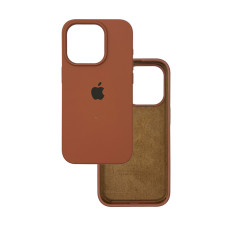 Чехол Silicone Case iPhone 14 Pro Коричневый