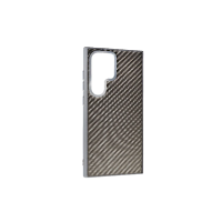 Чохол накладка Carbon with Magsafe Samsung S24 Ultra Сірий
