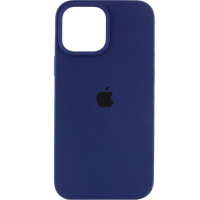 Чохол Silicone Case iPhone 16 Pro Max Синій (Deep navy)