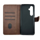 Чехол книжка Business leather Хлястик Samsung A16 Коричневый