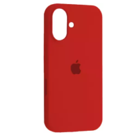 Чехол Silicone Case iPhone 16 Красный (Red)