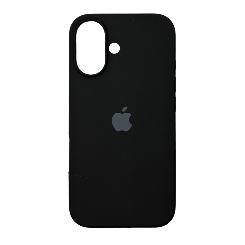 Чохол Silicone Case iPhone 16 Чорний (Black)