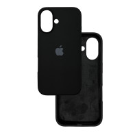 Чехол Silicone Case iPhone 16 Черный (Black)