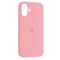 Чехол Silicone Case iPhone 16 Розовый (Cotton Candy)