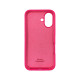 Чехол Silicone Case iPhone 16 Розовый (Barbie Pink)