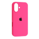 Чехол Silicone Case iPhone 16 Розовый (Barbie Pink)