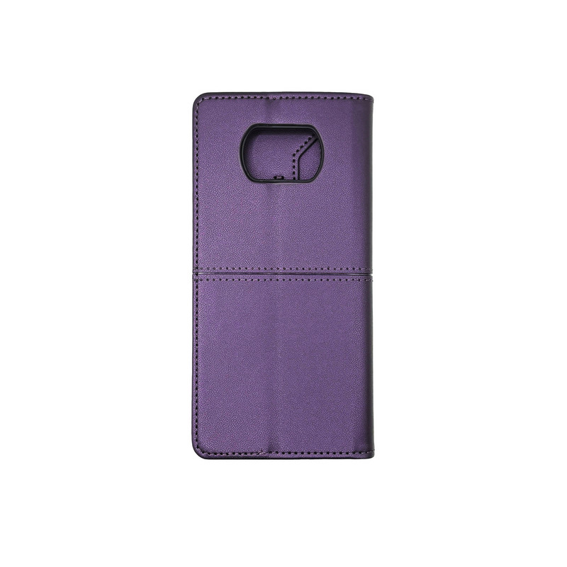 Чохол книжка шкіряний GQ Xiaomi Poco X3 / X3 Pro NFC Фіолетова