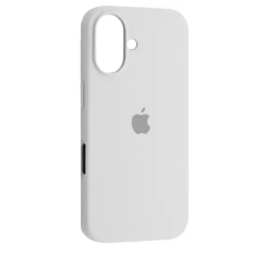 Чехол Silicone Case iPhone 16 Белый (White)