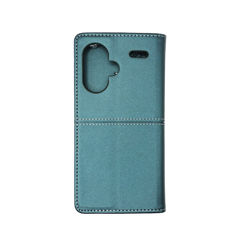 Чехол книжка кожаный GQ Xiaomi Redmi Note 13 Pro Plus Зеленый