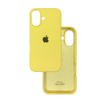 Чохол Silicone Case iPhone 16 Жовтий (Yellow)