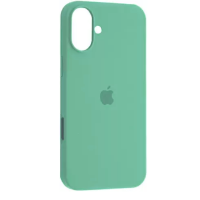 Чохол Silicone Case iPhone 16 Зелений (Pine green)