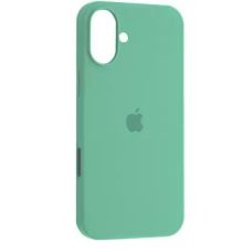 Чехол Silicone Case iPhone 16 Зеленый (Pine green)