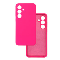 Чохол накладка Silicone Cover Soft Touch ЗК Samsung S25FE Фуксія